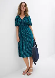 Midi jurk van zachte viscose, bonprix