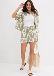 Short van viscose met comfy band, bonprix