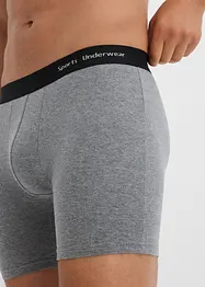Halflange boxers (set van 3), bonprix