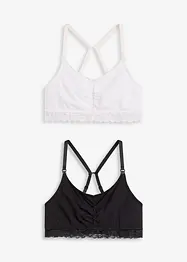 Voedingsbh zonder beugels (set van 2), bonprix