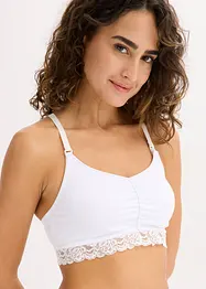 Voedingsbh zonder beugels (set van 2), bonprix