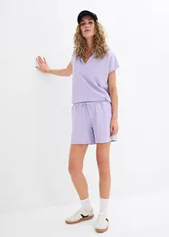 Sweat short van puur katoen, bonprix