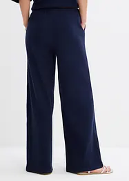 Gestructureerde broek van puur katoen, bonprix