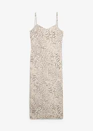 Jurk met spaghettibandjes van soepele viscose, bonprix