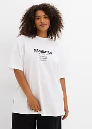 Oversized shirt van puur biologisch katoen, bonprix