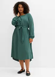 Midi jurk van fijne viscose, bonprix