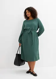 Midi jurk van fijne viscose, bonprix