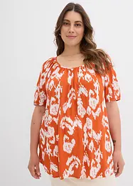 Tuniek van gestructureerde crinkle, bonprix