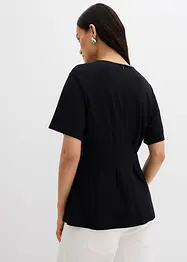 Getailleerd shirt in comfortabele Punto di Roma, bonprix