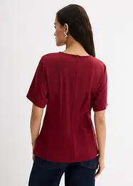 Getailleerd shirt in comfortabele Punto di Roma, bonprix
