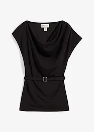 Top in gestructureerde crêpe, bonprix