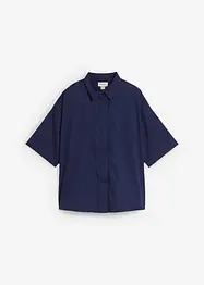 Oversized blouse van katoen, bonprix