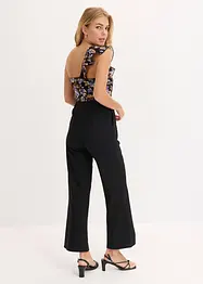One shoulder jumpsuit met lichte viscose, bonprix