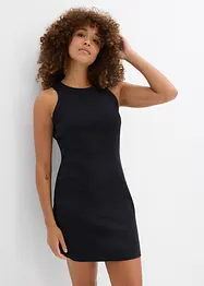 Jurk met spaghettibandjes van interlock (set van 2), bonprix
