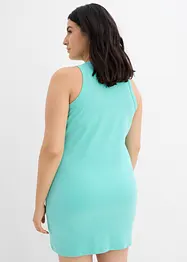 Jurk met spaghettibandjes van interlock (set van 2), bonprix