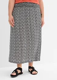 Maxi rok van viscose crinkle, bonprix