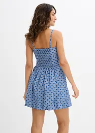 Strapless jurk van katoen, bonprix