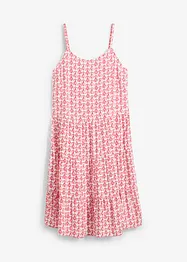 Jurk met spaghettibandjes van soepele viscose, bonprix