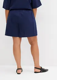 Slip-on shorts van puur katoen, bonprix