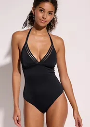 Halter badpak met een diep decolleté, bonprix