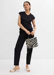 Capri broek van piqué, bonprix