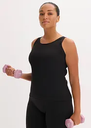 Seamless longtop van ribstof, bonprix