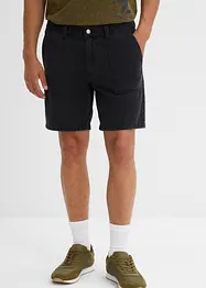 Twill short van katoen, loose fit, bonprix