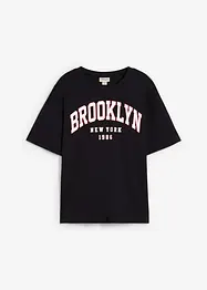T-shirt en korte broek van zwaar biologisch katoen (2-dlg. set), bonprix