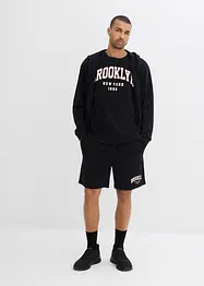 T-shirt en korte broek van zwaar biologisch katoen (2-dlg. set), bonprix