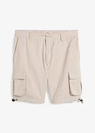 Cargo bermuda met comfortabele band, regular fit, bonprix