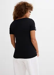 Henley shirt van puur biologisch katoen, bonprix