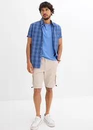 Cargo bermuda met comfortabele band, regular fit, bonprix