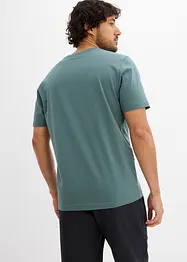 T-shirt (set van 2) van puur katoen, bonprix