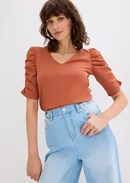 Shirt met pofmouwen, bonprix