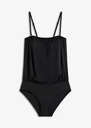 Bandeau badpak met afneembare bandjes, bonprix