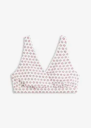 Bralette bikinitop met V-hals, bonprix