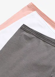 Lange damesboxer met biologisch katoen (set van 3), bonprix