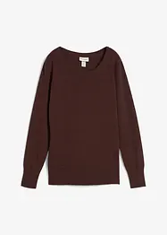 Basic trui met gerecycled materiaal, bonprix
