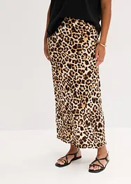 Midi rok van soepele viscose, bonprix
