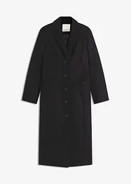 Lange jas in wollen look, bonprix