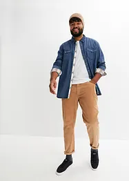 Spijkeroverhemd van puur katoen, bonprix