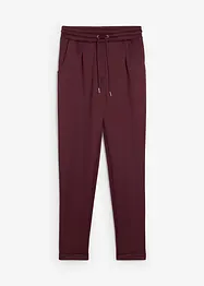 Chino broek van scuba, bonprix