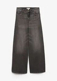 Wide leg jeans, mid waist, bonprix