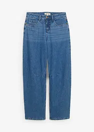 Barrel jeans mid waist, bonprix