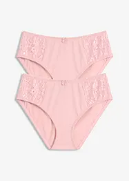 Maxislip met fijn kant (set van 2), bonprix