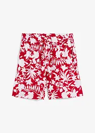 Wijde viscose short met high waist comfortband, bonprix