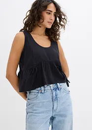 Blouse in een luchtige linnenmix, bonprix