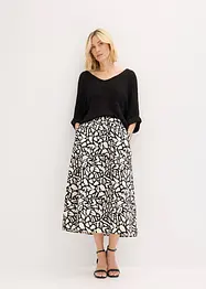 Midirok van katoenpopeline, bonprix