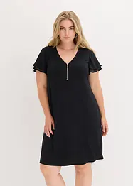 Shirtjurk met chiffon mouwen, bonprix