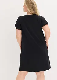 Shirtjurk met chiffon mouwen, bonprix